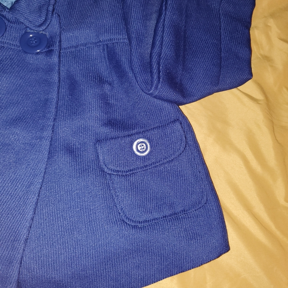 Royal blue jacket - Picture 2 of 2
